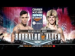 Caio Borralho v Brendan Allen | FULL FIGHT