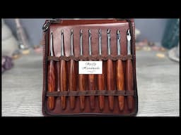 Polished Red Sandalwood 7-Inch Crochet Hook Set Review