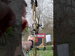 Practicing w/ the NEW BEAST D-CAP BROADHEAD! 👀👀🤯