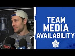 Maple Leafs Media Availability Playoff Practice | April 25, 2025