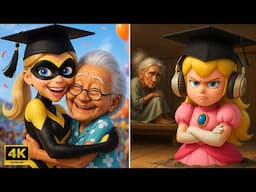 Miraculous Ladybug: The Opposing Fates of Qeen Bee and Peach ( Mario)!!