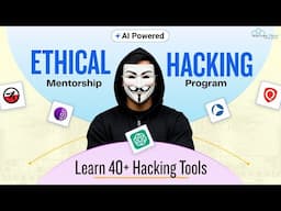 Ethical Hacking with AI Full Course (2025) 🛡️| Learn 40+ Tools + Get Certified!