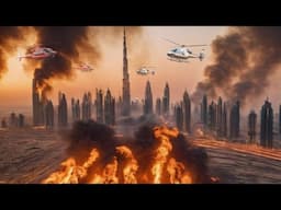 Dubai Fire 3 minutes ago, Chaos in Dubai, United Arab Emirates! Massive Fire Devours Skyscrapers