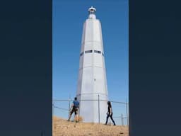 INSIDE a Strange Lighthouse in the Desert? #history #mojavedesert #art