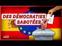 Scandales de fraudes électorales massives en Allemagne et en Espagne