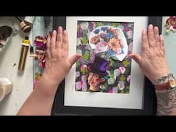 Working On The Mixed Media Witch Project