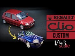 1/43 Scale Renault Clio Custom