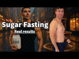 I ate PURE SUGAR! What happen to my body? Sugar Fasting Results #sugardiet #motivation #weightloss