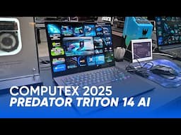 Acer Predator Triton 14 AI Di Computex 2025