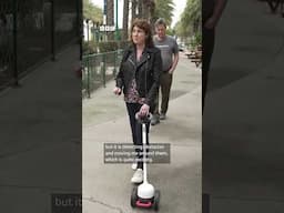 The smart cane designed to help blind people get about - BBC World Service #shorts