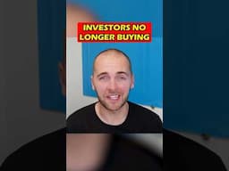 Investors Are No Longer Buying