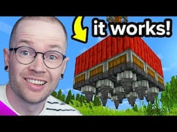 I BUILT MY FIRST MINECRAFT MACHINE! (Modded Minecraft Part 6)
