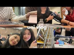 uni vlog | classes, learning how to vaccinate (final year pharmacy student)