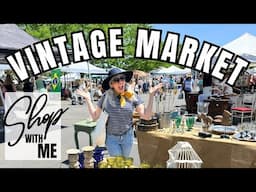 VINTAGE MARKET WEEKEND! Shop with me in Colorado