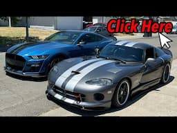 Took Out the Viper Today | C6 Corvette Secrete Teaser