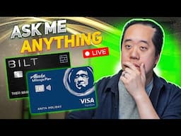 Building an Alaska Credit Card Setup!! | LIVE Q&A