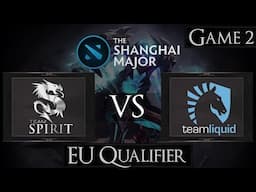 Dota 2 Team Spirit vs Team Liquid | Shanghai Major 2016