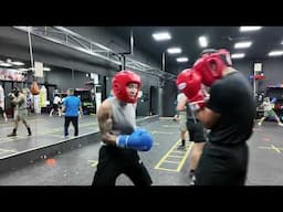 Đấu tập hàng tuần cùng lớp boxing thầy Nguyễn Việt Hùng