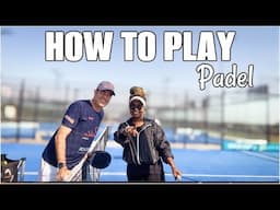 How to play Padel | Learn with us and a 3x World Champion Willy Lahoz || @OleratoAndFamily