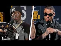 PUNCH THROWN!! | Richardson Hitchins vs George Kambosos Jr FULL PRESS CONFERENCE | DAZN BOXING