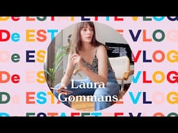 WORKING FROM HOME met LAURA GOMMANS (én E.T.) | De Estafette Vlog | Glamour