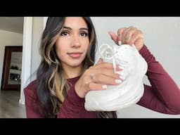ASMR Shoe Tapping and Scratching w/ Mouth Sounds [CV]