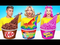 Real vs Chocolate food Challenge | Chocolate Food Cooking Challenge by Turbo Team