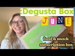 DEGUSTABOX UK JUNE 2025 - a really great box this month