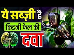ये सब्ज़ी 🍏है किडनी फेल की दवा💉 | Green vegetable for Kidney | Kidney Treatment #kidneydiet