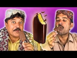 Tribal People Try Chocbar Ice Cream