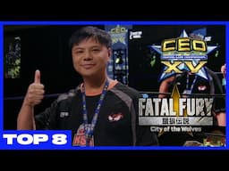 CEO 2025 Fatal Fury COTW TOP 8 FF City of the Wolves Tournament