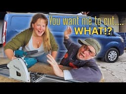Becky's Ford Transit custom camper van Build Becomes a Wild Ride Van Life Dream