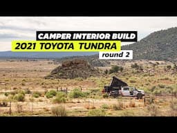Alu-Cab ModCAP Camper Custom Interior Build for a 2021 Toyota Tundra - Part 2