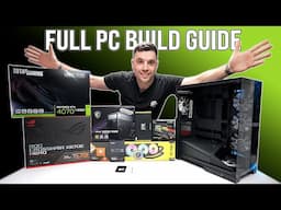 FULL Step by Step PC Build - 7950X3D / RTX4070TI Super