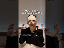 Everyone must know this before doing #FFS. #gendertranzition #plasticsurgerykorea #korea