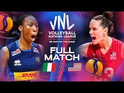 Italy 🇮🇹 vs. USA 🇺🇸 - VNL 2024 | Full Match - Week 3