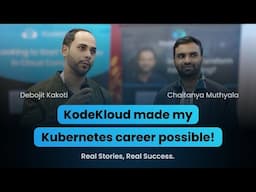 How KodeKloud Helped Us Master Kubernetes | Debojit & Chaitanya's Success Story