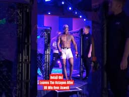 Bolaji Oki 🇧🇪 Leaves The Octagon After Defeating Michael Aswell At UFC Vegas 107 👊 #ufc #ufcvegas107