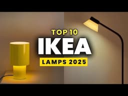 TOP 10 IKEA LIGHTS FOR 2025 ✨ Best Ikea Lamps