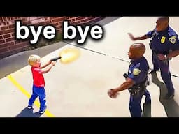 When DANGEROUS Kids Attack Cops
