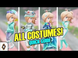 EASY GUIDE: How to unlock ALL Rosalina Costumes in Mario Kart World