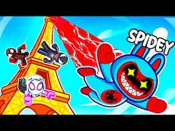 I Became SPIDERMAN LABUBU In CLIMB AND JUMP SIMULATOR! (Roblox)