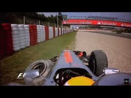 Lewis Hamilton’s Penultimate Lap Tyre Failure (Spain 2010)