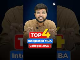 🔥Top Integrated MBA Colleges in India After 12th | Fees, CTC & Programs! #mba #colleges #jobs