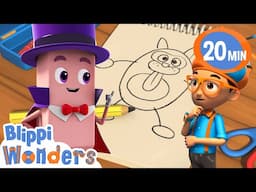 How Does an Eraser Work? | Blippi Explores Fun Science! | Learning Videos for Kids 🔵🟠