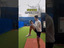 He’s 18 throwing 102 MPH 😳 #mlb #baseball
