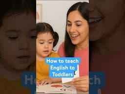 Bacche Ko English Sikhaayein - Strong Foundation! 👶📚 #parentingtips