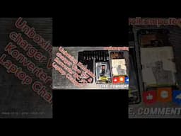 Unboxing Konektor charger Vivo Y17 & Konverter DC I/O Laptop Charger #laptopterbaru #delllaptop