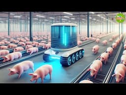 Pig Farming in 2050 | Inside Modern High-Tech Pig Farming in 2050 | Futuristic Meat Production