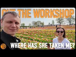 Smelling The Flowers! | Tulley's Tulip Garden